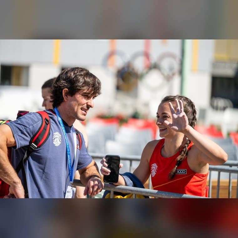 Selección Española con Fisioclimbing · World Climbing Series Chamonix, Chamonix, Francia